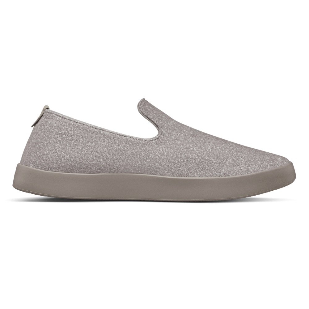 Allbirds Men\'s Wool Loungers - Slip-Ons Grey - BTC389057